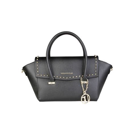 borsa trussardi nera simile chanel|Borse Trussardi in Nero.